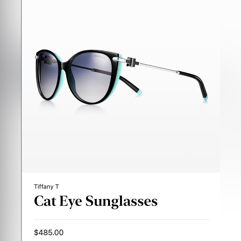 Tiffany & Co T Cat Eye Sunglasses